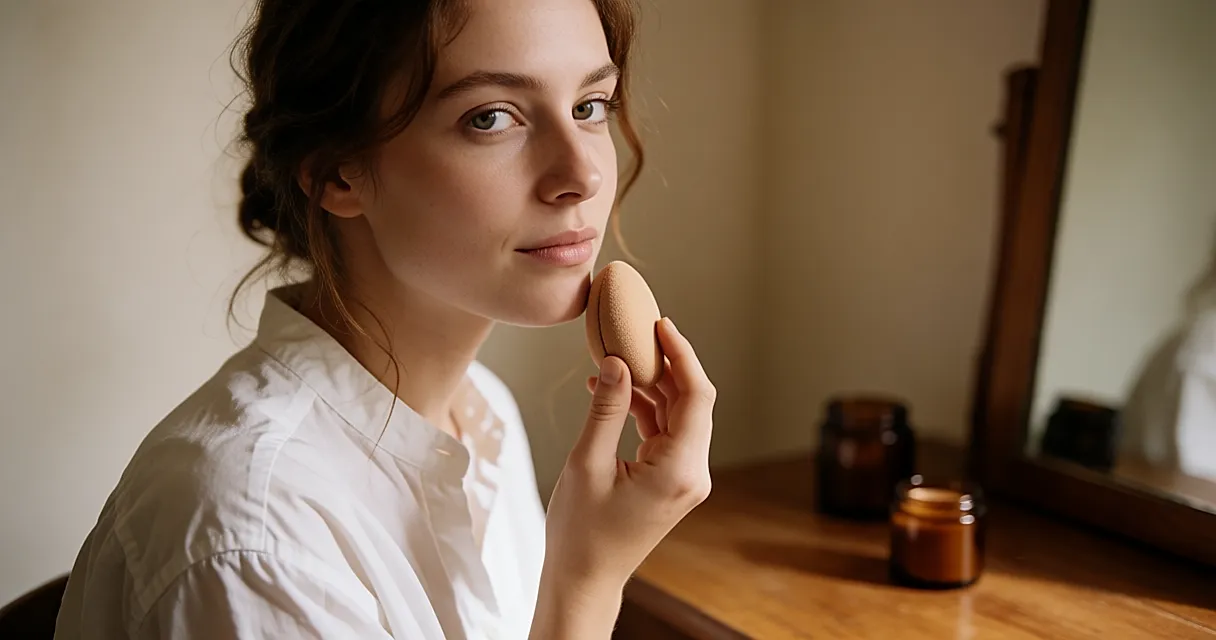 Poser le blush avant le fond de teint : l'ordre des couches qui adoucit la couleur et illumine le teint