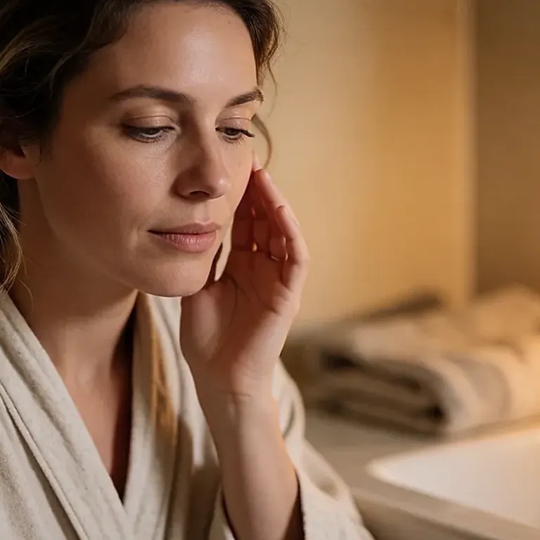 Peau sèche en novembre : la couche grasse du soir pèse plus que celle du matin