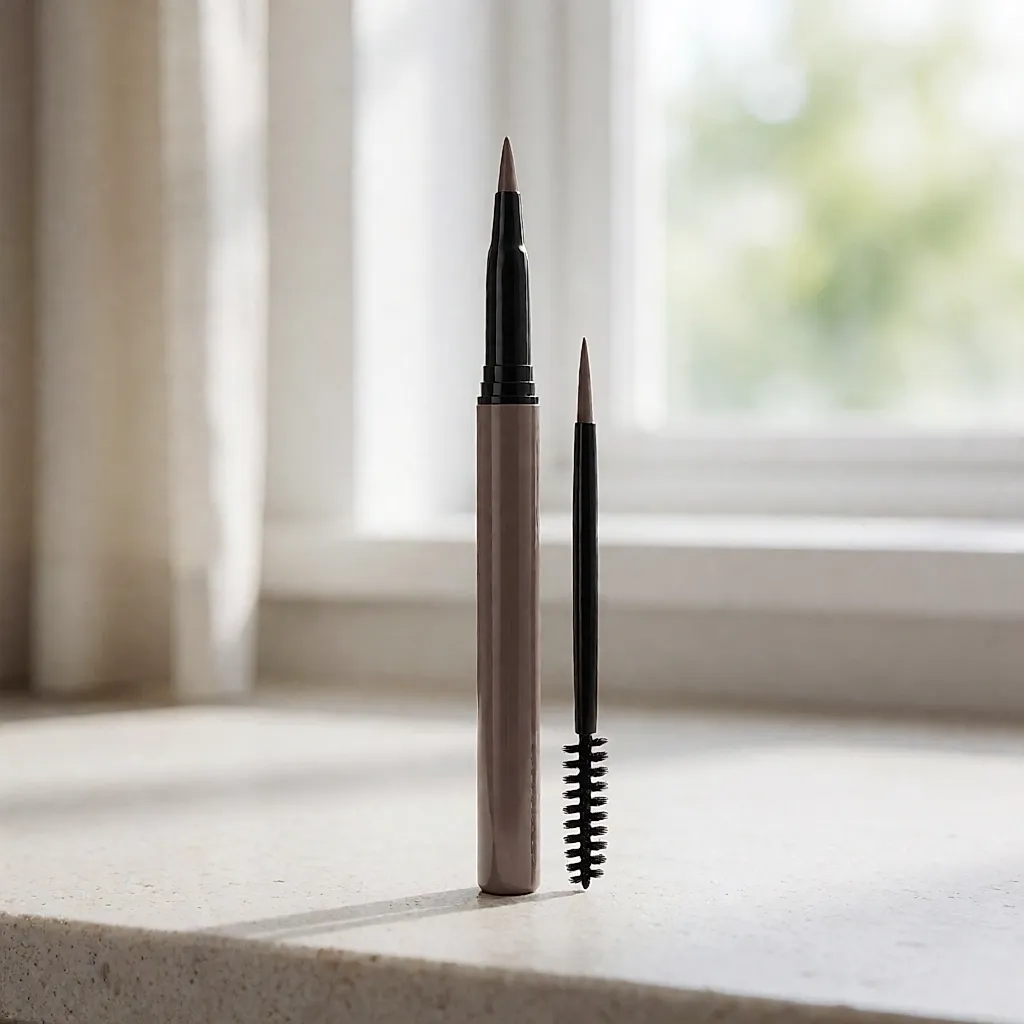 Produktfoto inspiriert von NYX Professional Makeup Micro Brow Pencil, ultrafeiner Doppelstift mit ausfahrbarer Mine und Spoolie, Farbton: Ash Brown (05)