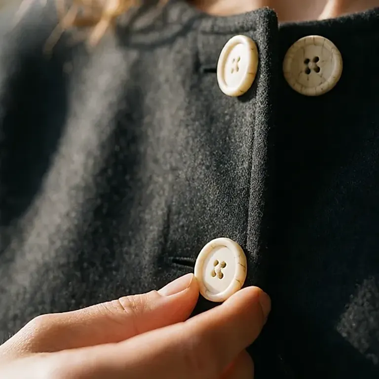 Boutons de veste : le détail décisif à vérifier avant d'acheter