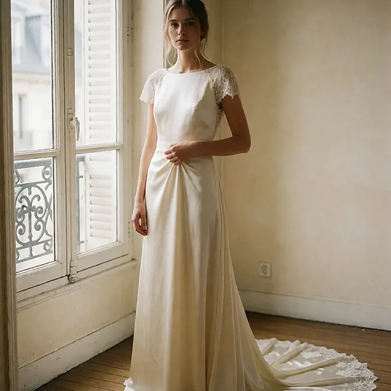 Wedding dresses in white and colour from this season's edit