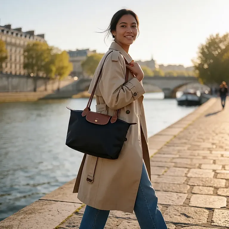 Das Le Pliage von Longchamp, unverwechselbare Ikone der französischen Handtaschenmode