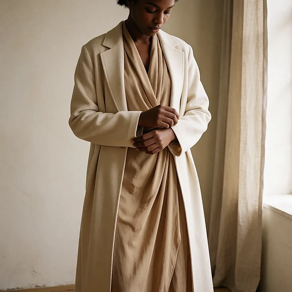 Look nude com jogo de tons e texturas ajustado à tua pele para um total look