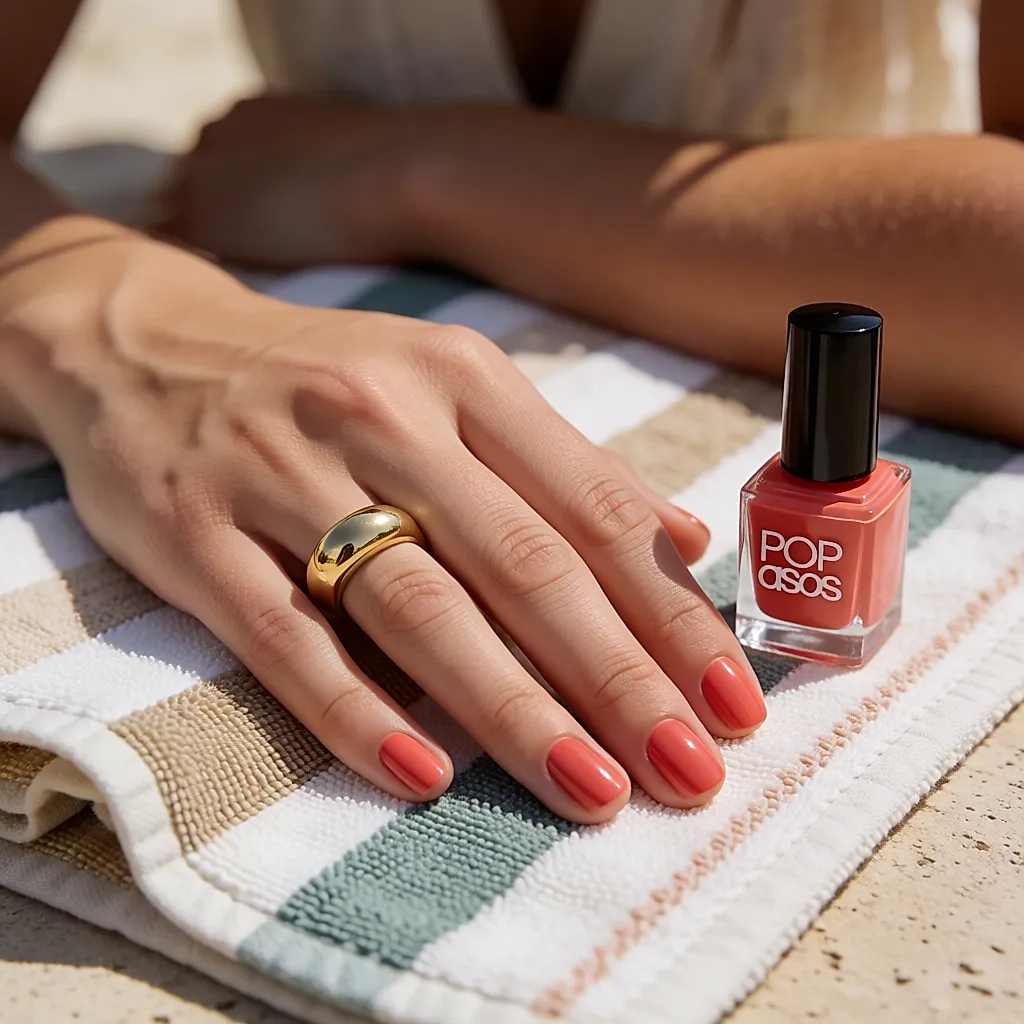 Anillo Asos, esmalte Pop Nail Glam