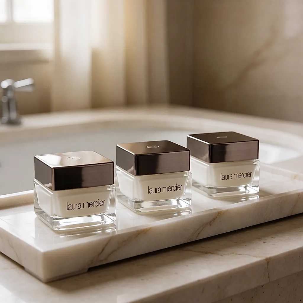 Le coffret de Noël Laura Mercier et ses trois petits pots de crème soufflée