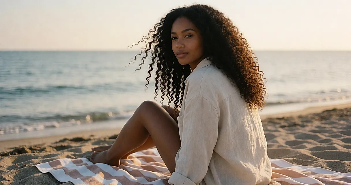Cuidados capilares no verão para proteger o cabelo do sol, do sal e do cloro