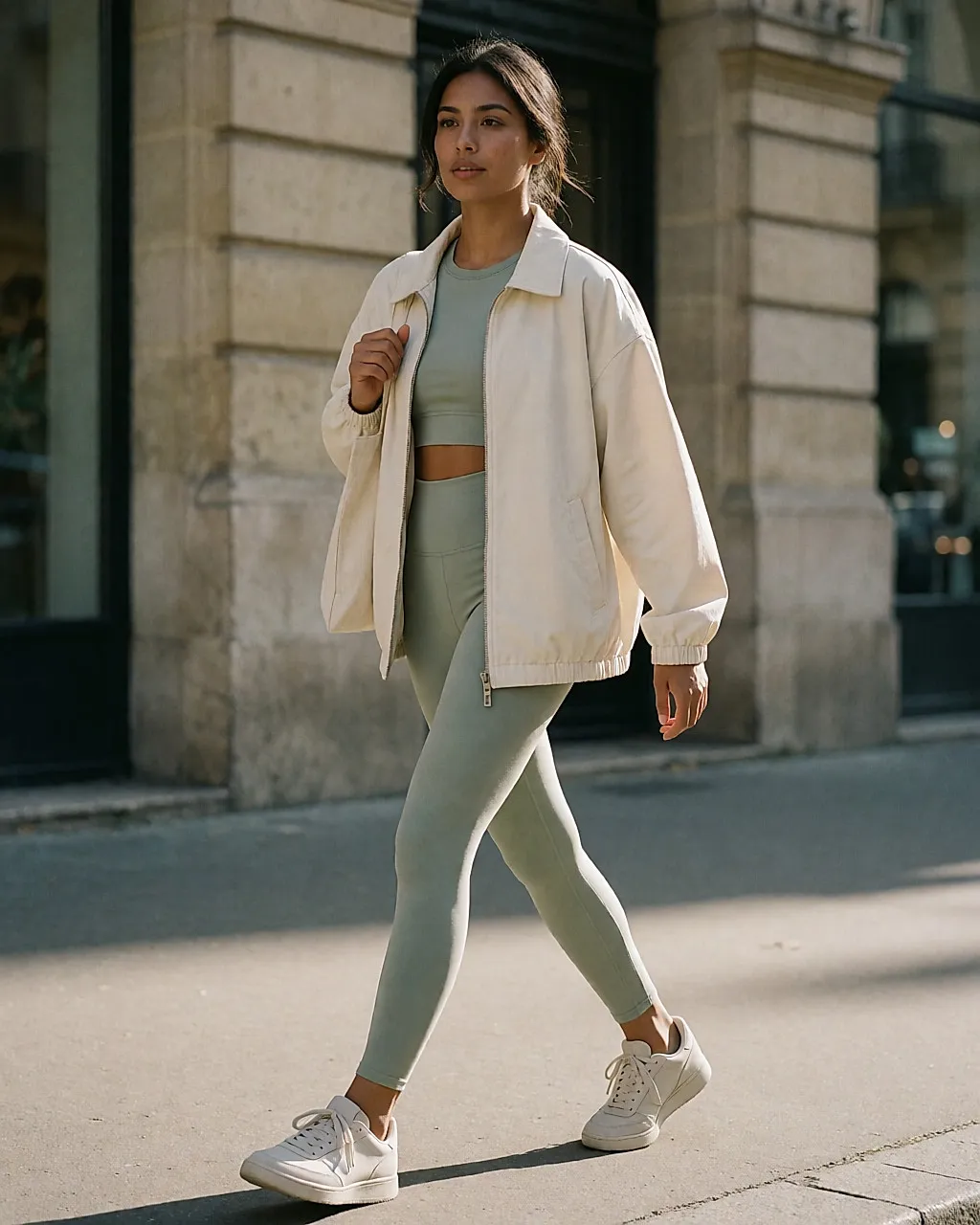 La tendance mode du sportswear adoptée au quotidien sans pratiquer d'activité physique