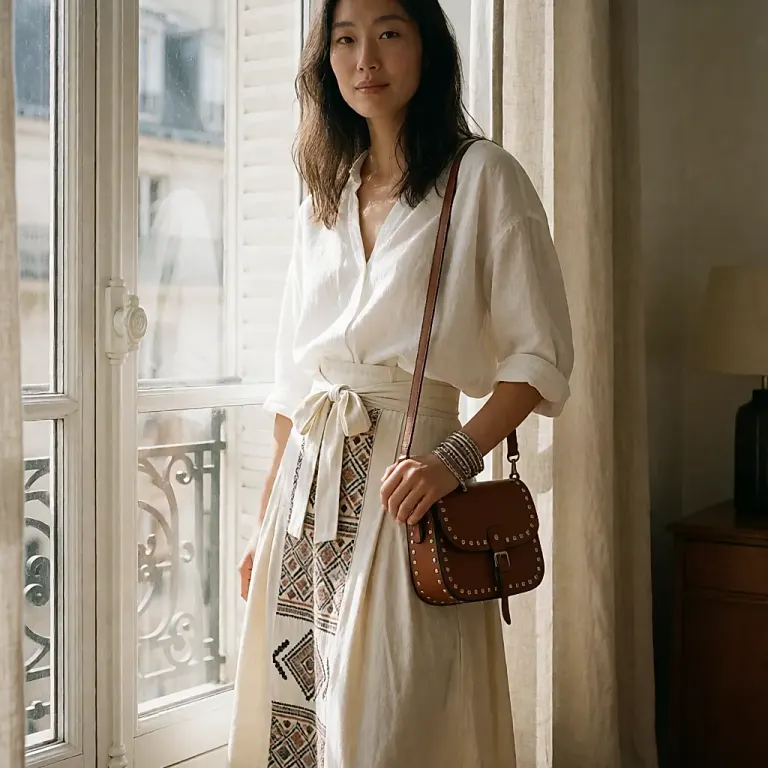 How to wear the folk and boho trend without overloading your look this season