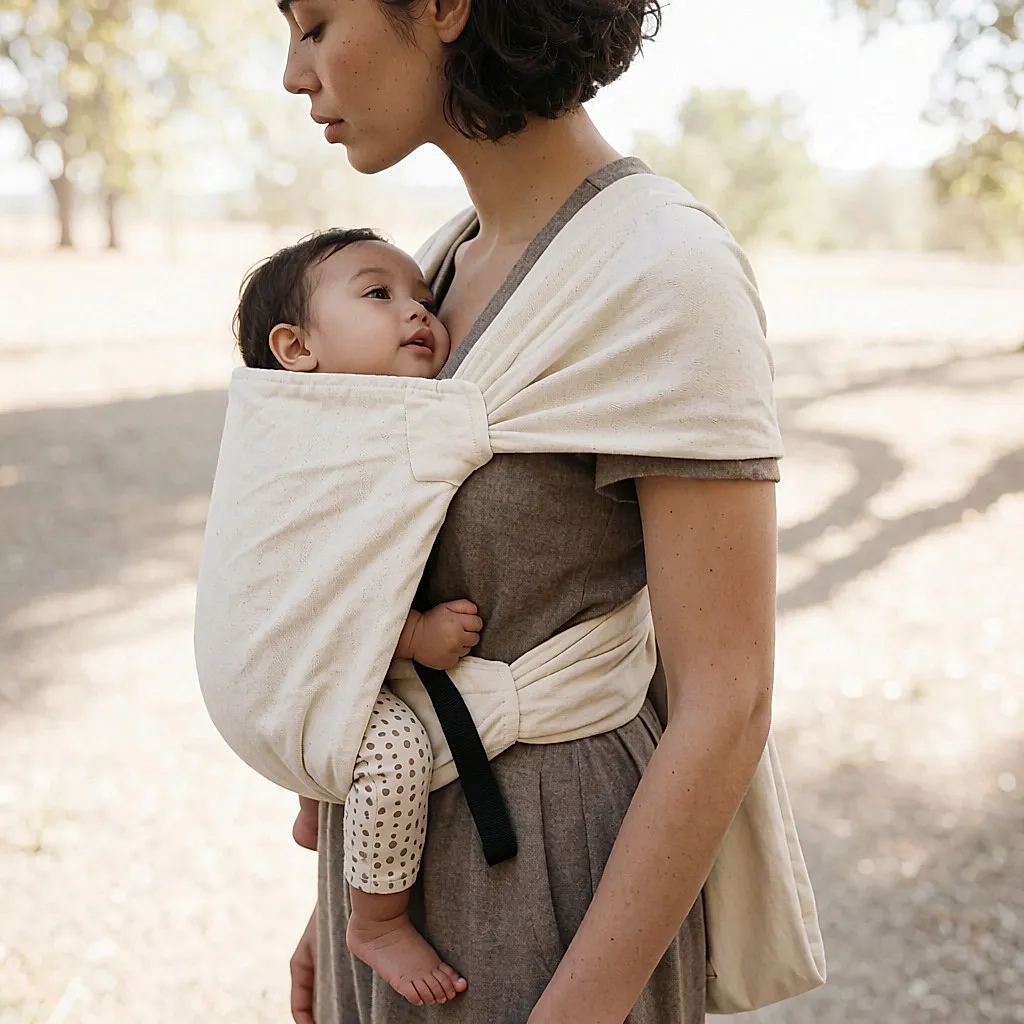 Product photo inspired by a Mei-Tai baby carrier