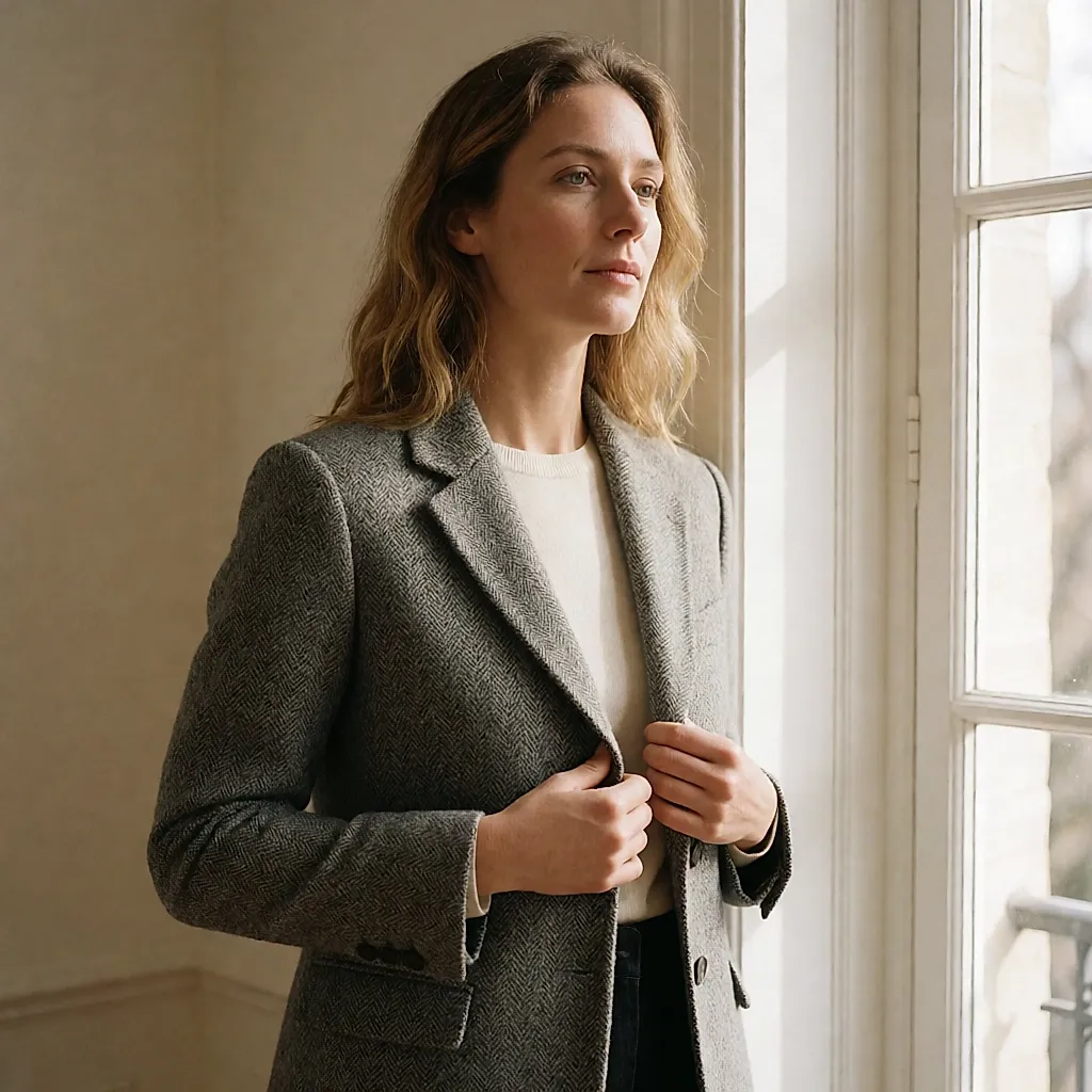 Tweed : la trame, ce détail qui décide du tombé et de la silhouette