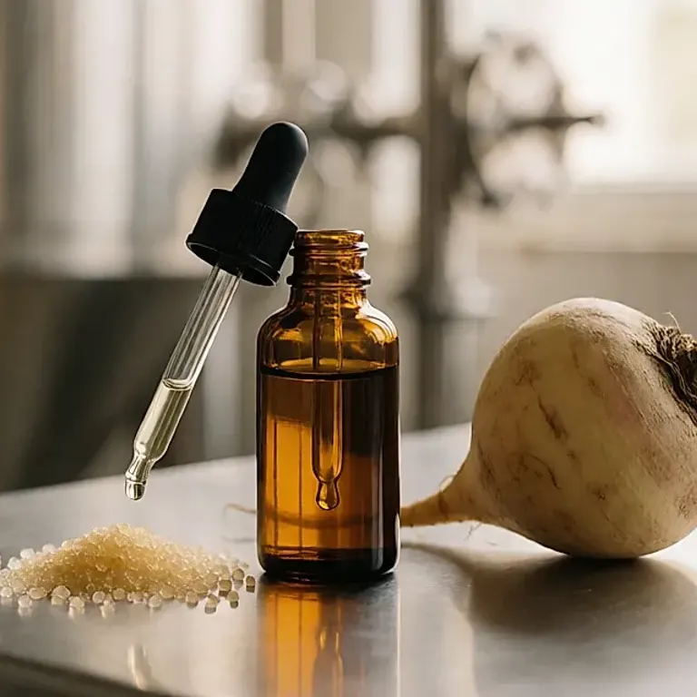 Acides cosmétiques biosourcés : quand la betterave sucrière devient un actif de soin