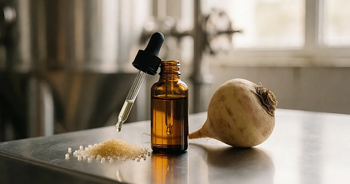 Acides cosmétiques biosourcés : quand la betterave sucrière devient un actif de soin