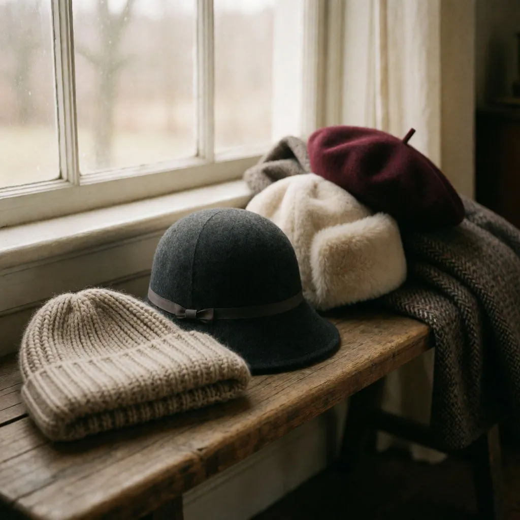 Gorros y cintas de punto de tendencia para el invierno, entre lo retro y lo cálido