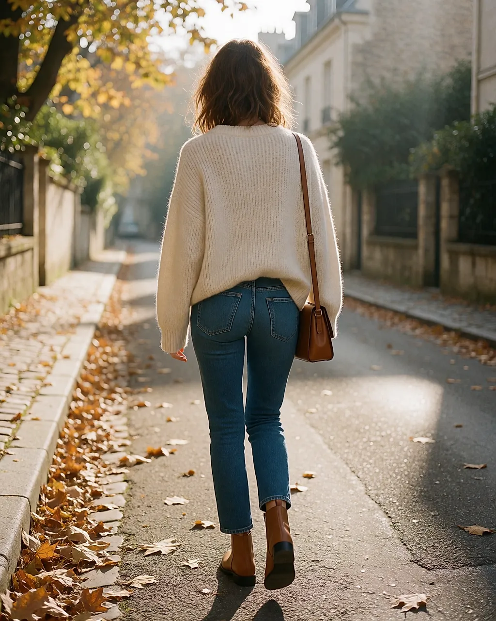 Die farbige Slim-Jeans für den Herbst: tiefe Farben, dichter Denim, ein Layering-Teil, das wiederentdeckt werden will