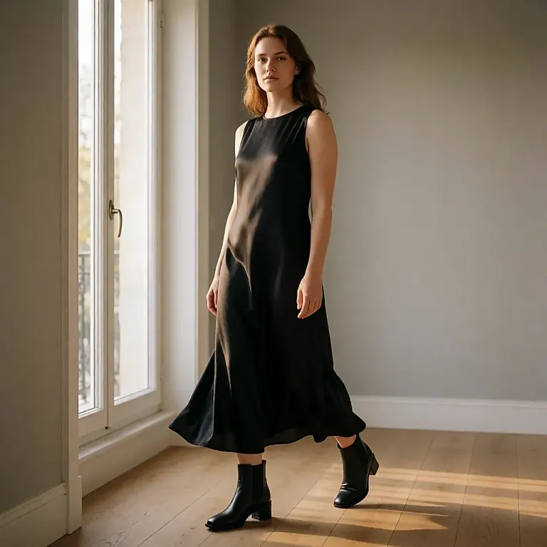 Bottine ou escarpin sous une robe longue : comment trancher sans perdre l'allure