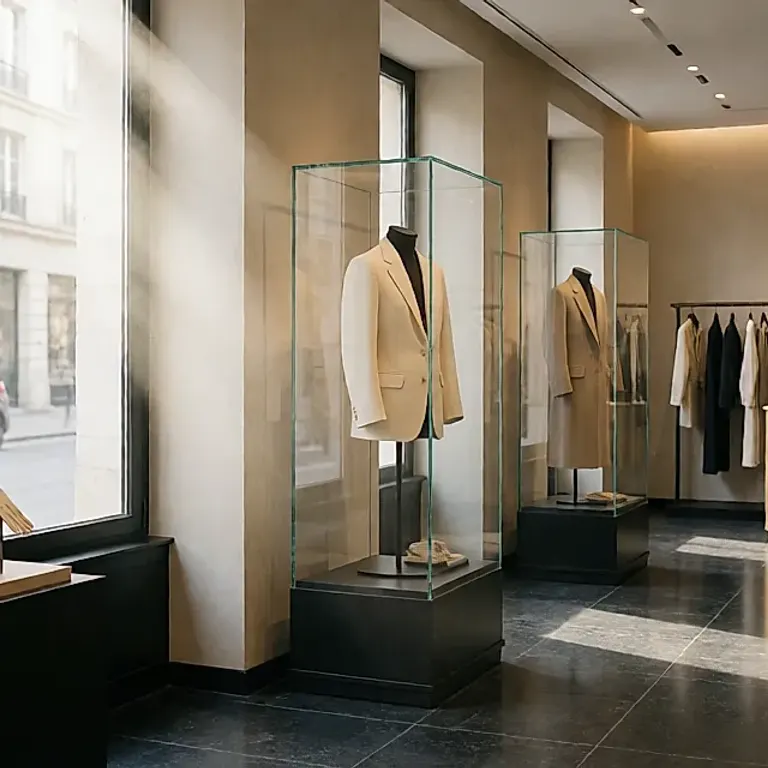 Le flagship de luxe devenu espace d'exposition : le parcours muséal qui précède le portant