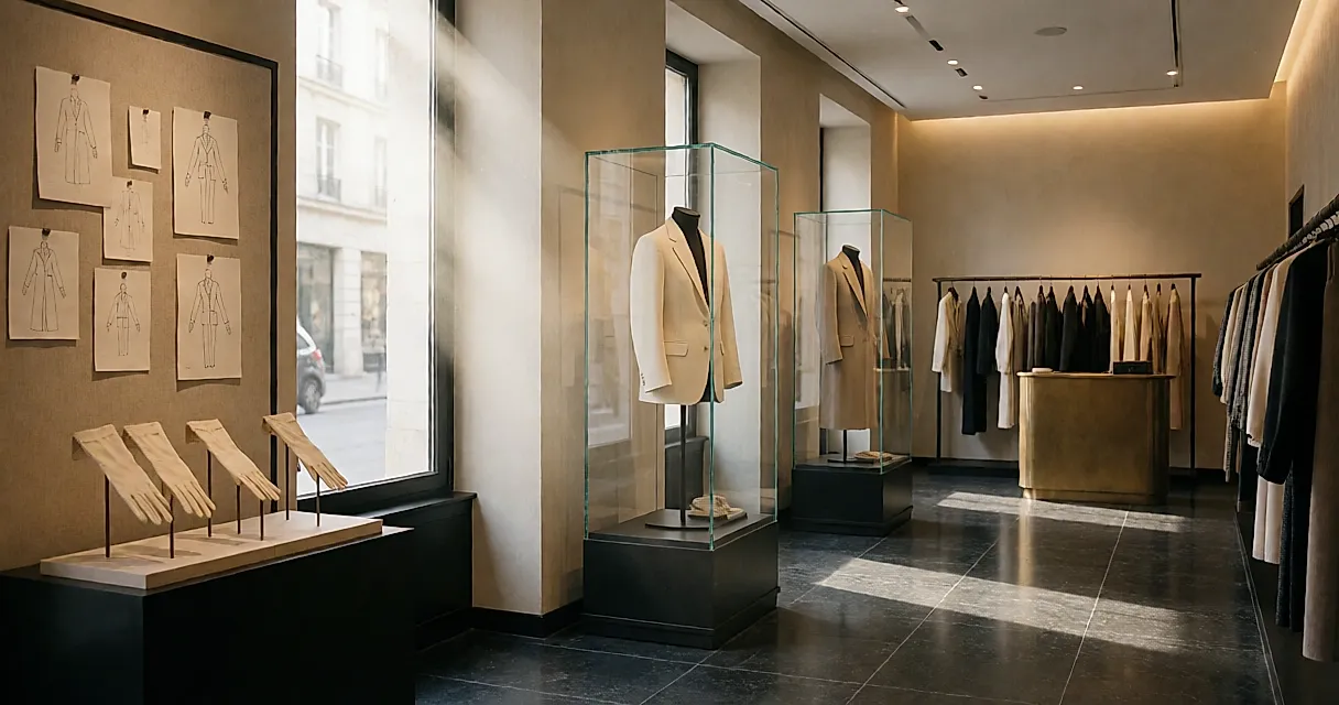 Le flagship de luxe devenu espace d'exposition : le parcours muséal qui précède le portant