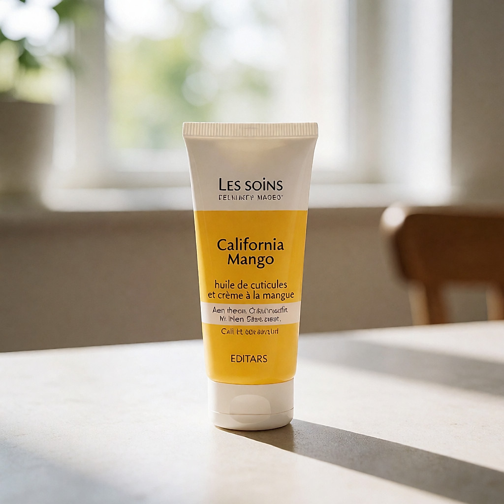 Les soins California Mango, huile de cuticules et crème à la mangue