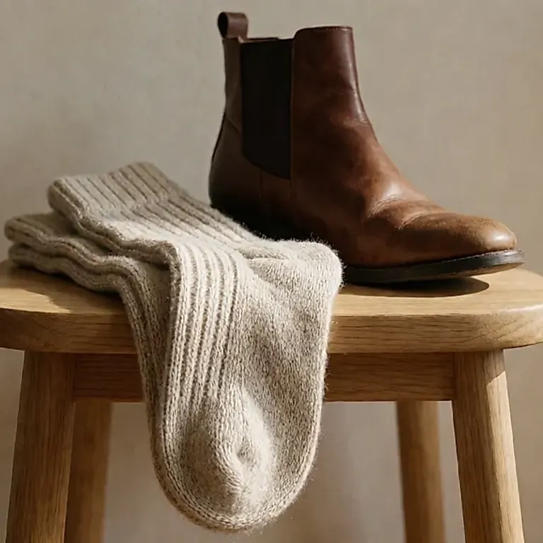 Chaussettes 100 % laine : ce que le pourcentage cache et pourquoi le talon s'use si vite