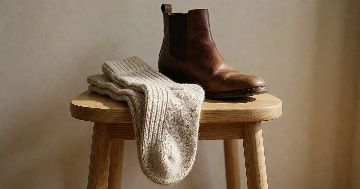 Chaussettes 100 % laine : ce que le pourcentage cache et pourquoi le talon s'use si vite