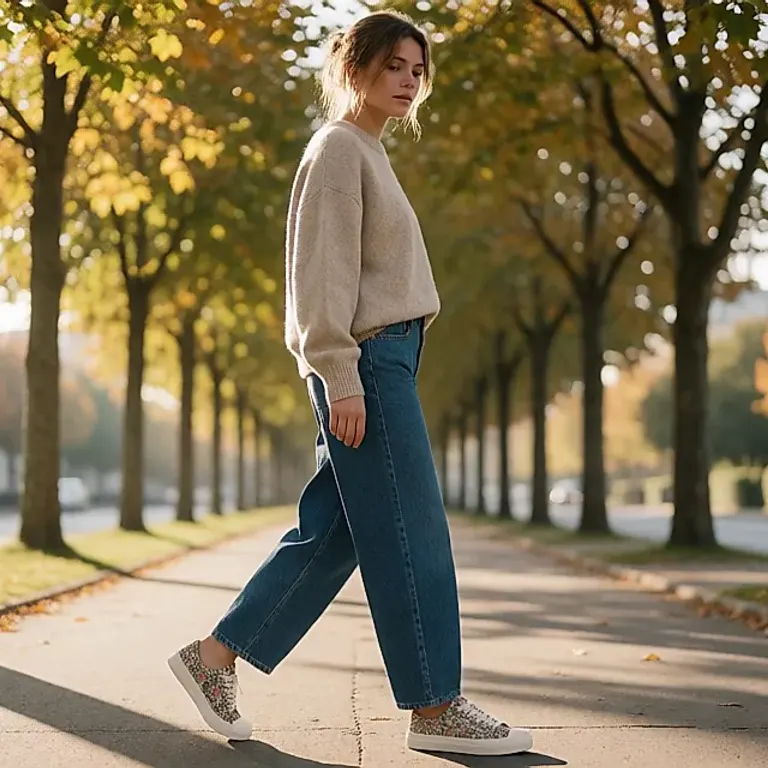 Sapatilhas Bensimon Liberty em edição limitada, com lona estampada, para comprar na Sarenza neste outono