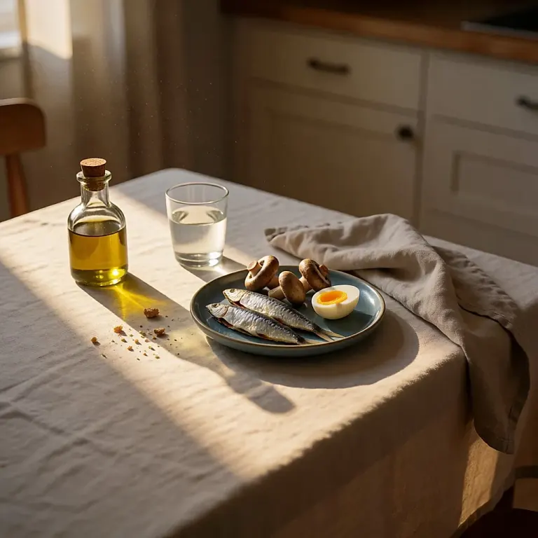 Vitamine D : où la trouver dans l’assiette et par la lumière avant l’hiver